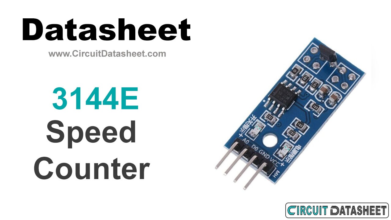 3144E Speed ​​Counter Module