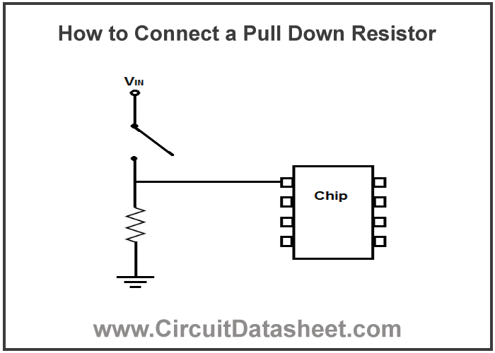 How-to-Connect-a-Pull-Down-Resistor-circuit