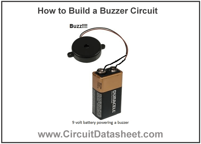 How to Build a Buzzer-Circuit