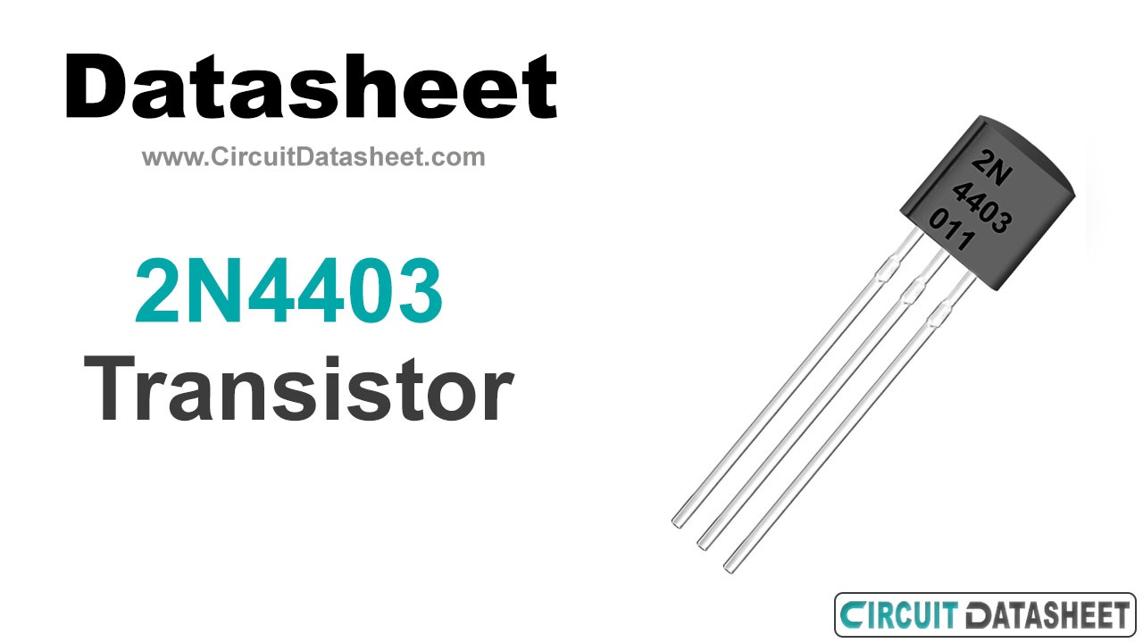 2N4403 Transistor Datasheet